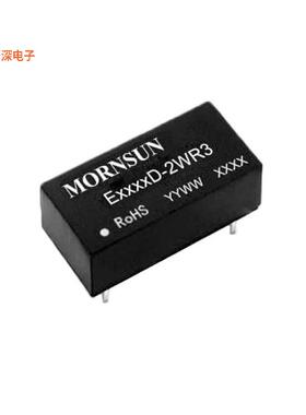 E0503D-2WR3 |隔离模块DC DC CONVERTER +/-3.3V 2W