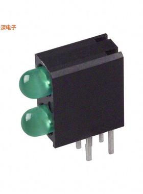 5530122F |绿色（x 2） CBI 3MM BI-LVL GRN RA PCMNT