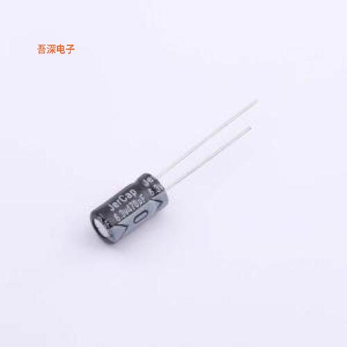 ERA6.3V470M6X12 |原装插件,D6.3xL12mm直插铝电解电容