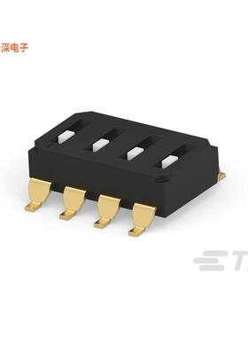 2319848-4 |SPSTSlide Dip Switch, 4 Switches, SP