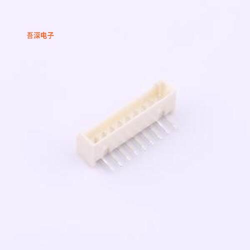 JS12T-S09MXW-00 |耐高温料线对板针座弯插,P=1.25mm