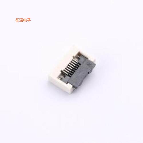 FPC-0.5FXS-8PWBR-H255 |原装SMD,P=0.5mm,卧贴FFC/FPC