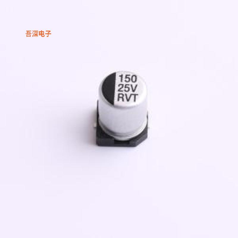 RVT25V150M6X8 |原装SMD,D6.3xL7.7mm贴片型铝电解
