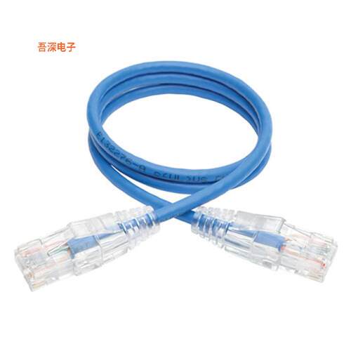 N201-S02-BL |原装全新CABLE MOD 8P8C PLUG TO PLUG 2'