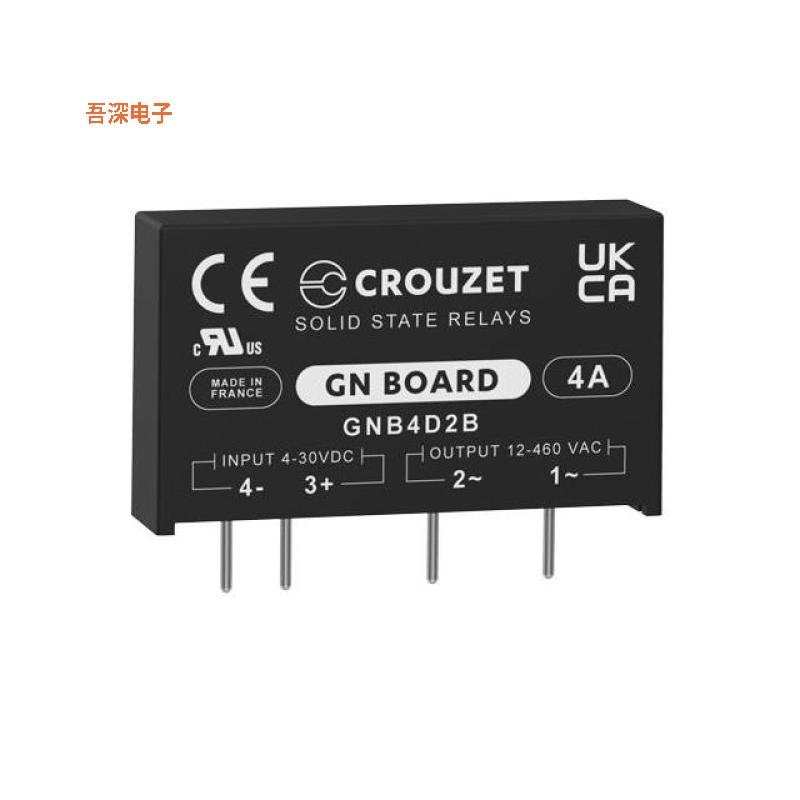 GNB4D2B |通孔SSR RELAY SPST-NO 4A 12-460V