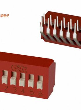 BD06AV |原装全新SWITCH SLIDE DIP SPST 0.1A 5V