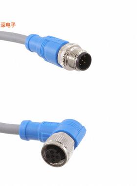 T4162124005-002 |插座CBL 5POS RCPT TO PLUG RA 3.28'