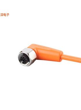 EVT015 |插头，直角CBL 5POS PLUG RA TO WIRE 82'