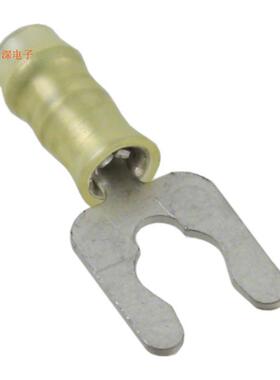 52924-1 |原装全新CONN SPADE TERM 22-26AWG #6 YEL