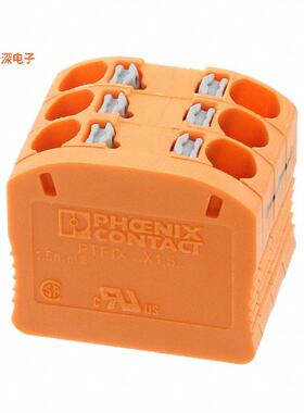 3002903 |中等TERM BLK 6POS ORANGE