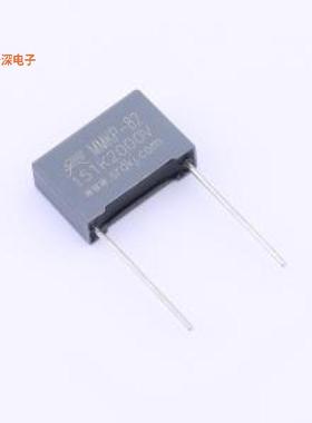 C82151K3DD2R8LC |原装插件,P=15mm聚丙烯膜(CBB)