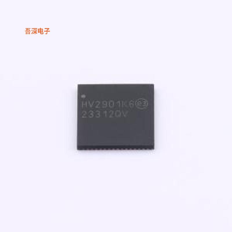 HV2901K6-G |原装QFN-64-EP(9x9)IC SWITCH 2:1 50MHZ 64VFQFN