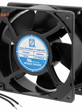 OA109AP-11-1WB1855 |115VACFAN AXIAL 119.5X38.5MM 115VAC