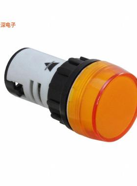 PL22CHLY110 |PLT LIGHT 110 VAC/DC YELLOW