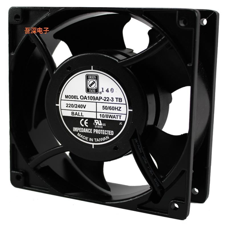 OA109AP-22-3TB |230VACFAN AXIAL 120X38MM 230VAC TERM