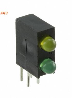 H301CYGD-100 |原装全新 CBI 3MM BI-LVL GN/YL DIFF RA