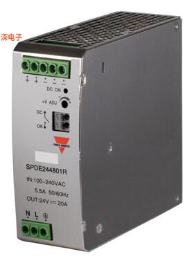SPDE484801R|AC 和 DCSWITCHING POWER SUPPLY, 48VDC 4
