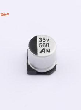 GVM1V567M1010CN |贴片型铝电解5000Hrs,-55~+105℃,0.06Ω