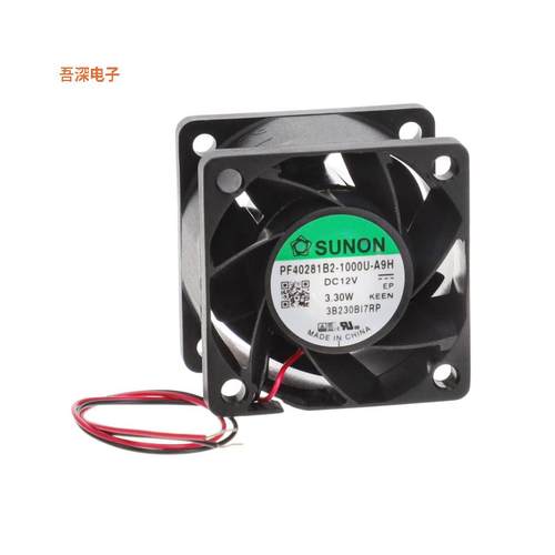 PF40281B2-1000U-A9H |12VDCFAN AXIAL 40X28MM 12VDC WIRE