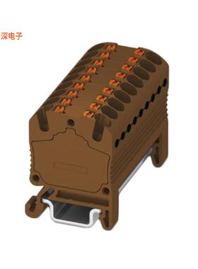 3002972 |中等TERM BLK 18POS BROWN