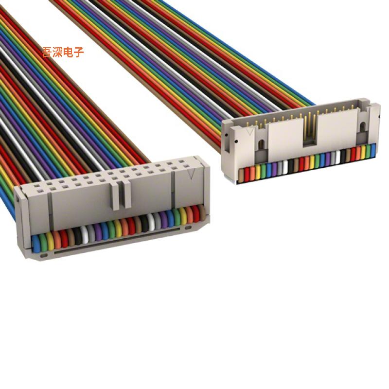 M3URK-2636R |插口至插头IDC CABLE - MKS26K/MC26M/MPR26K