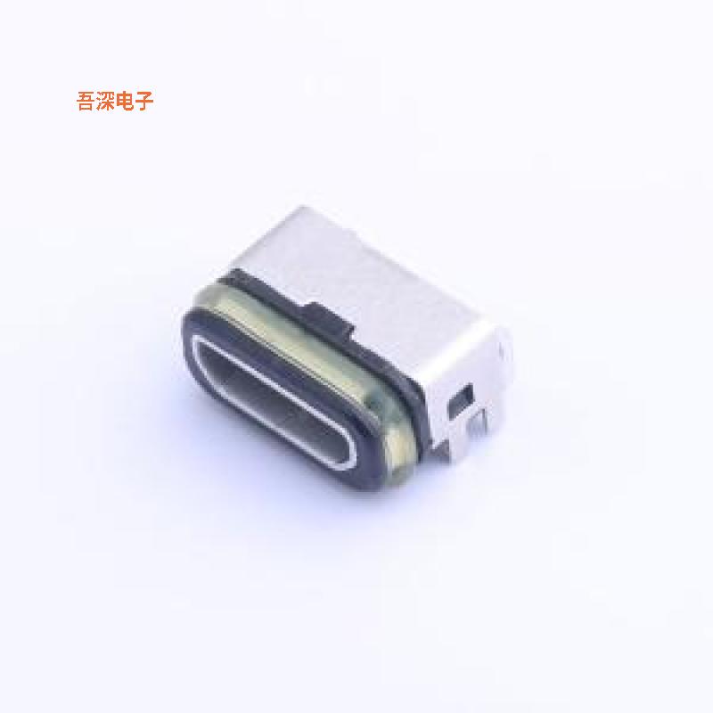 GT-USB-6008A |USB防水MICRO 5pin IPX8,外壳四脚插板