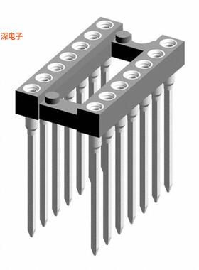 123-87-314-41-001101 |原装全新CONN IC DIP SOCKET 14POS GOLD
