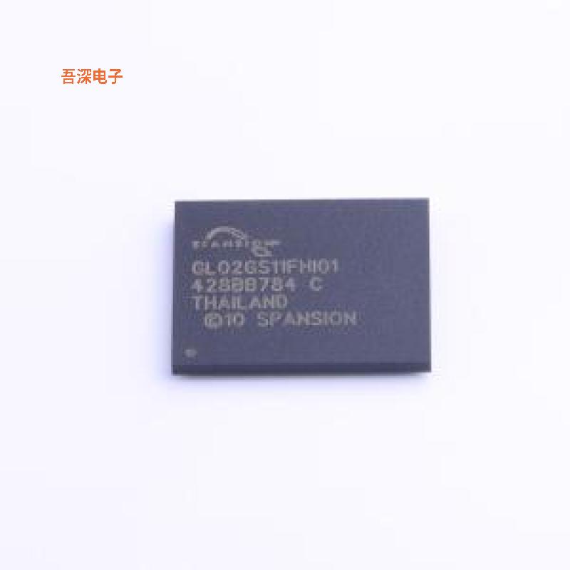 S70GL02GS11FHI010 |原装BGA-64IC FLASH 2GBIT PARALLEL 64FBGA