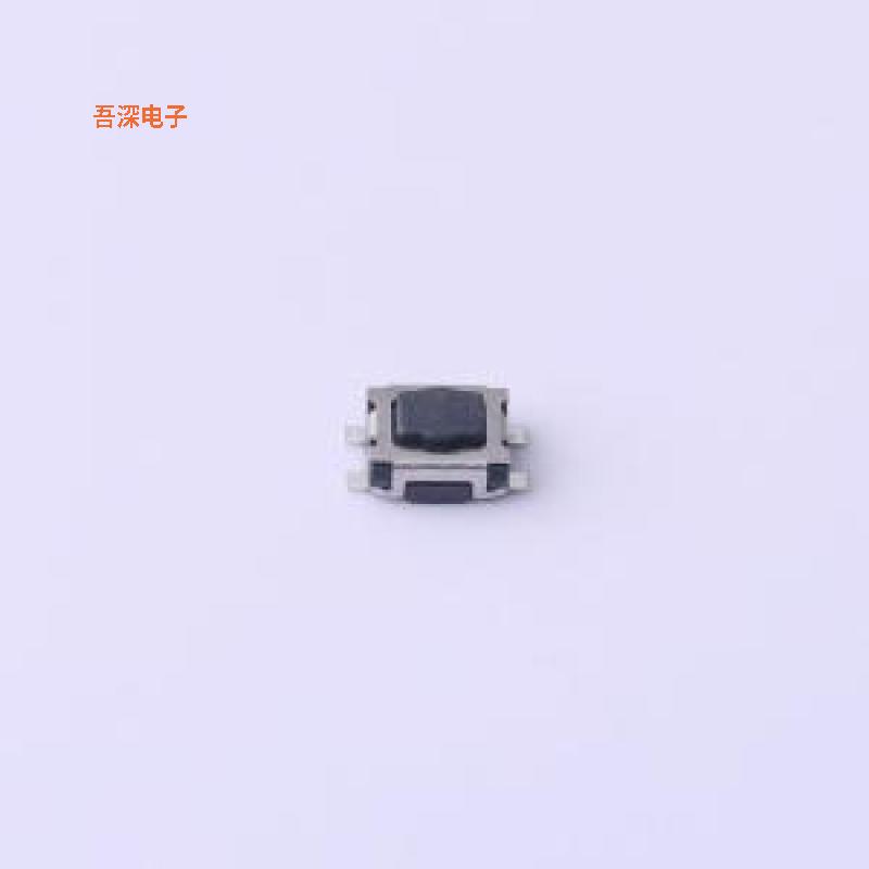 GT-TC034F-H018-L1 |原3*4正按四脚小龟；行程0.15mm轻触开关SMD