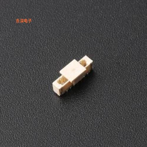 HCZZ0530-7 |针座0.8-7P 立贴加盖编带线对板针座SMD,p=0.8mm