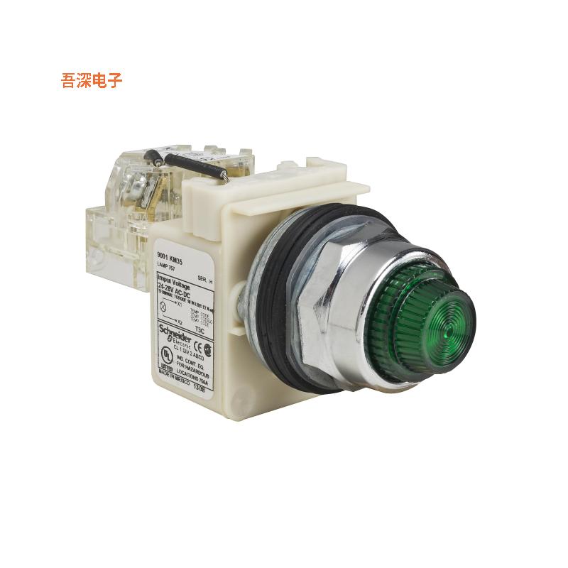 9001KT35G31 |白炽PUSH-TO-TEST PILOT LIGHT, HARMON