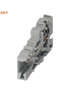 3042599 |插座，公形引脚TERM BLOCK RCPT 1POS