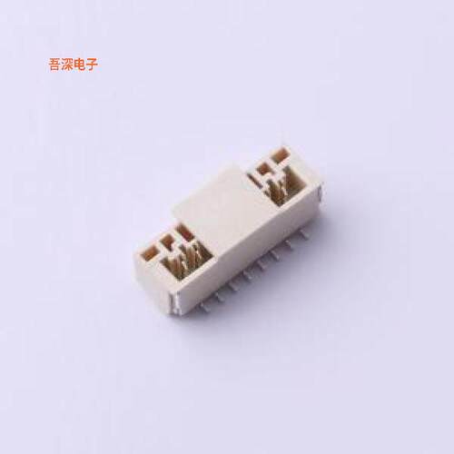 WAFER-GH1.25-8PLB|带扣线对板针座SMD,P=1.25m