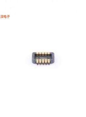 1-2201196-0|原装SMD,P=0.4mmCONN PLUG 10POS SMD GOL