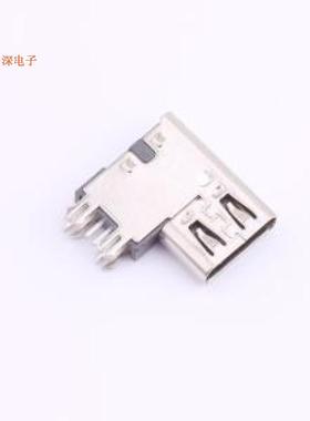 MC-331DG |USB  TYPEC 6P 侧插垫高款USB插件