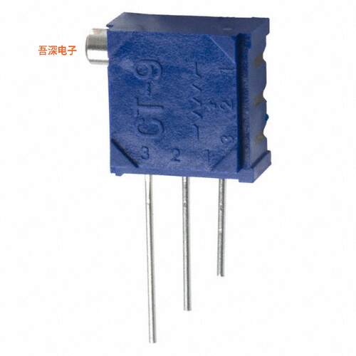 CT-9EX502 |5 kOhmsTRIMMER 5K OHM 0.5W PC PIN SIDE