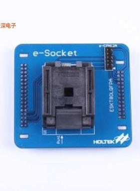 ESKT80LQFPA |仿真器/烧录器LQFP80测试IC烧录座