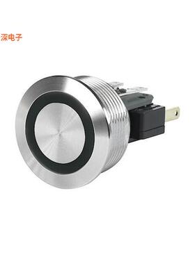 3-136-738 |前面板安装SWITCH PUSHBUTTON SPDT 5A 125V