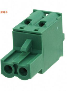 HW0250500000G |插头，母插口TERM BLOCK PLUG 2POS 5.08MM