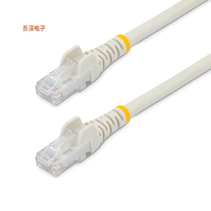 N6PATCH4WH |圆形线缆4FT WHITE CAT6 PATCH CABLE