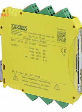 2700467|DIN 轨道RELAY SAFETY 3PST 6A 24