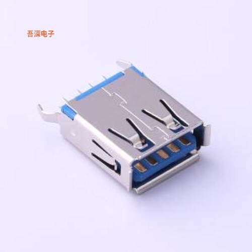 U30-02|3.0 USB 插件立式 全包型 弯脚USB插