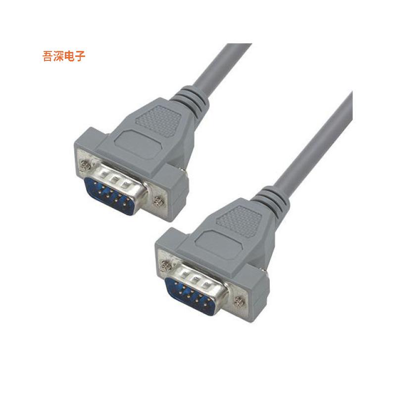 CSM9MM-25 |插头，公引脚CABLE DB9M/M MOLDED 25'