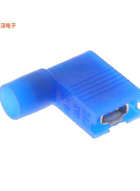 0190060016 |成角度 - 90°，旗形CONN QC RCPT 14-16AWG 0.187