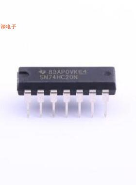 SN74HC20N |原装PDIP-14逻辑门