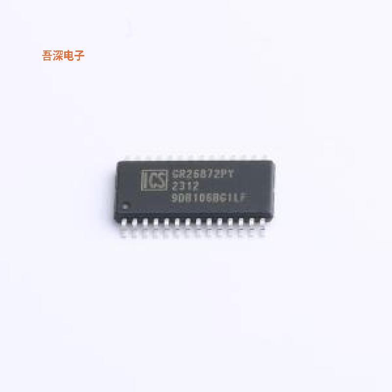 9DB106BGILFT |原装TSSOP-28IC BUFFER ZD 6OUTPUT 28-TSSOP