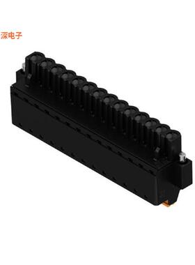 1012950000 |插头，母插口TERM BLOCK PLUG 14POS 5.08MM