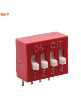KR04E |SPSTSWITCH SLIDE DIP SPST 0.025A 24V