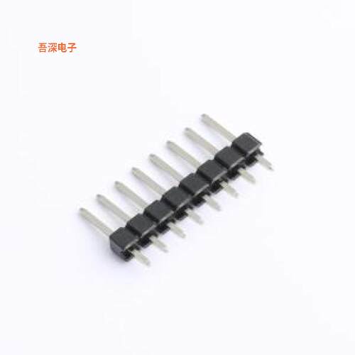 PZ2.54V-1108P-H25 |排针间距:2.54mm 1x8P 直插 方针