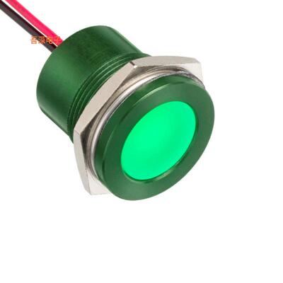 Q22F5AGXXSG24AE|INDICATOR 24V 22MM FLUSH GREE